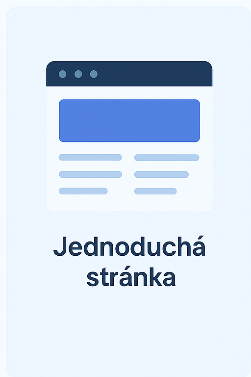 Jednoduchá stránka
